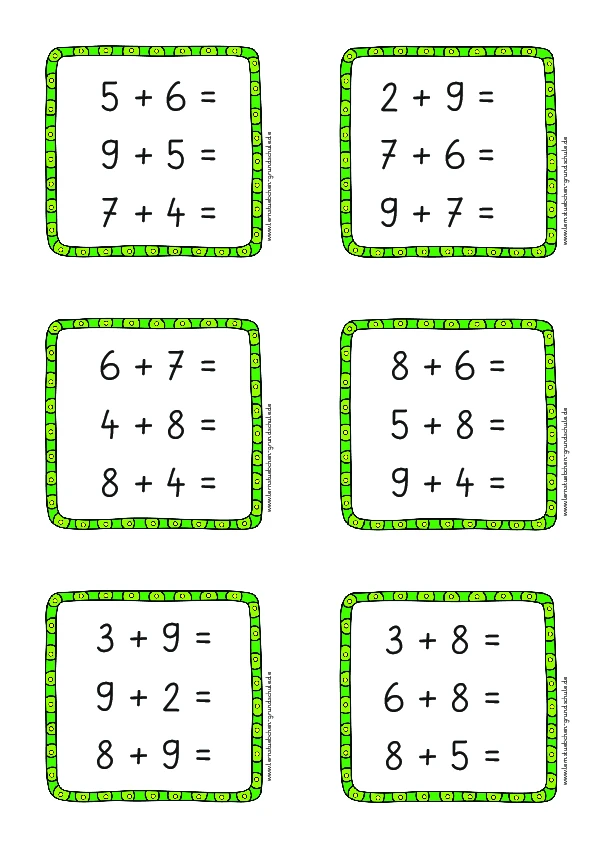 3 Plusaufgaben mit ZÜ zum Rechnen im Heft.pdf_uploads/posts/Mathe/Arithmetik/Addition/addition_im_zr_20_mit_uebergang_rechenkaertchen_2693067265732309329/6bba840e6cad1562b269e6eb2623a37d/3 Plusaufgaben mit ZÜ zum Rechnen im Heft-avatar.webp